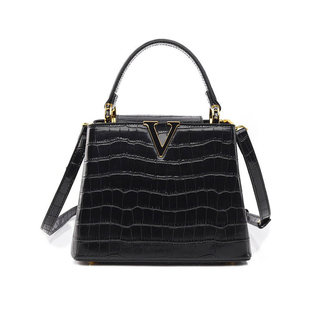 Women's Fashionable High-grade Large Capacity Commuter Handbags