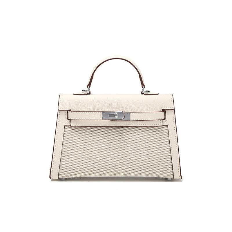 Women's Kelly Stitching Large Capacity Fashion Portable Bags