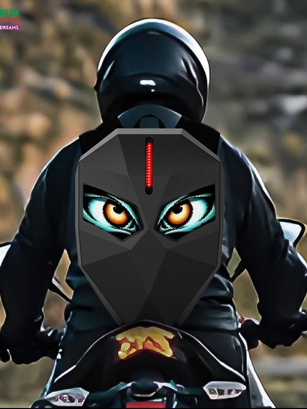 Women's & Men's Knight Motorcycle Luminous Eye Screen Helmet Waterproof Bags