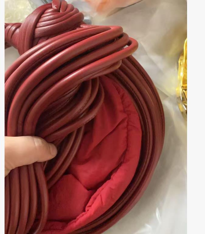Personalized Creative Noodle Hand-woven Bends Hitches Niche Bags