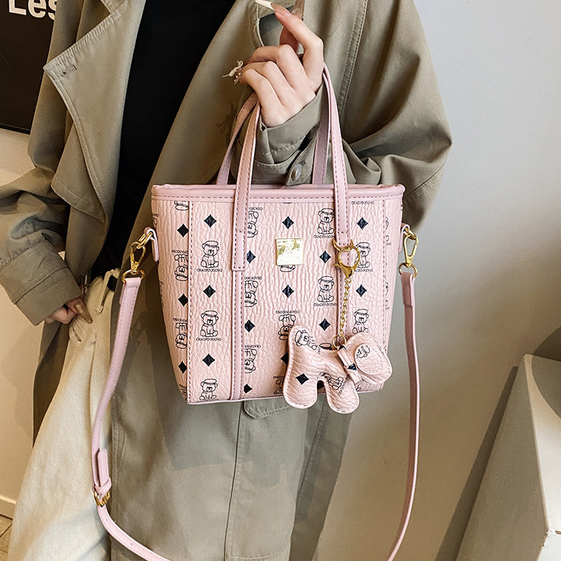 Women's Classic Fashion Food Basket Versatile One Women's Shoulder Bag