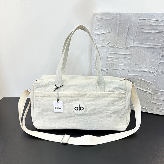 Yoga Waterproof Sporty Simplicity Short-distance Large Bucket Bag