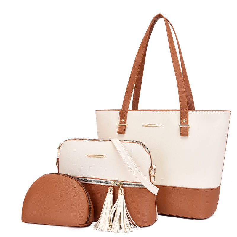 Women's Fashion Springtide Korean Style Three-piece Set Shoulder Bags