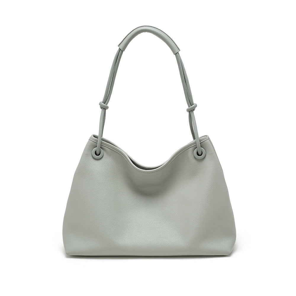 Women's Design Simple Large Capacity Underarm Commuter Tote Bag