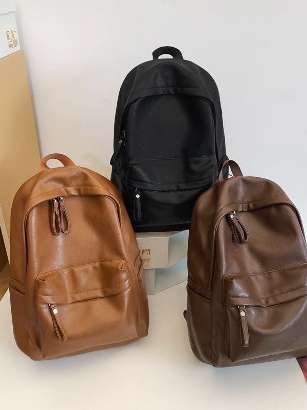 Color Simple Daily Commuter Spring Large Leisure Backpack