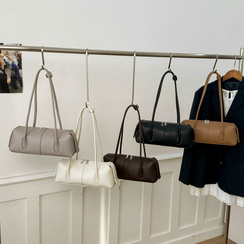 Korean Style Boston Premium Fashionable Retro Underarm Bag