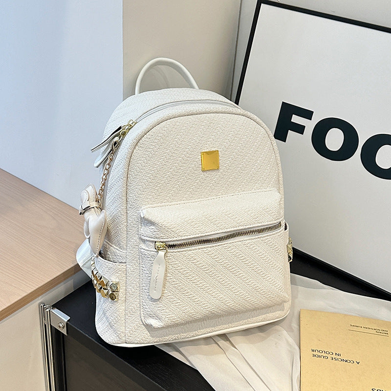 Spring Korean Style Fashion Niche Simple Women's Backpack
