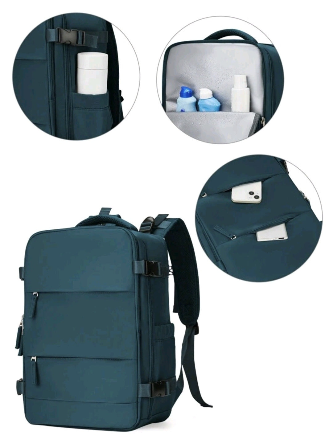 Unisex Boarding Machine Commute Large Capacity Business Backpack