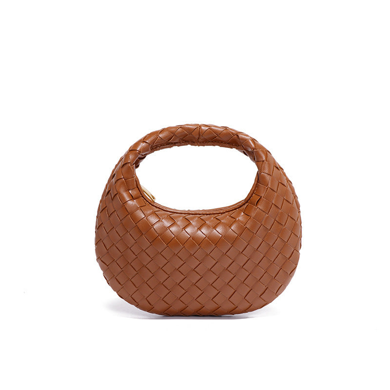 Women's Fashion Woven Pouch Trend Portable Chain Women's Handbag