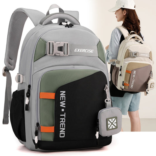 Women's & Men's Lightweight Nylon Traveling Large Capacity Hiking Backpacks