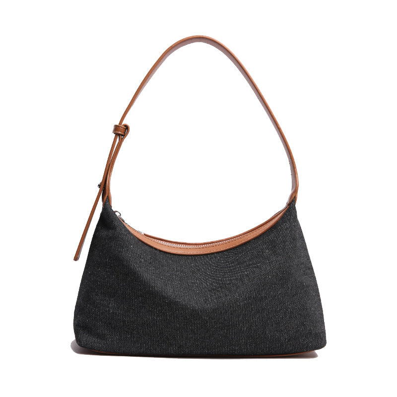 Women's Summer Jean Leisure Artistic Portable High Sense Niche Bags