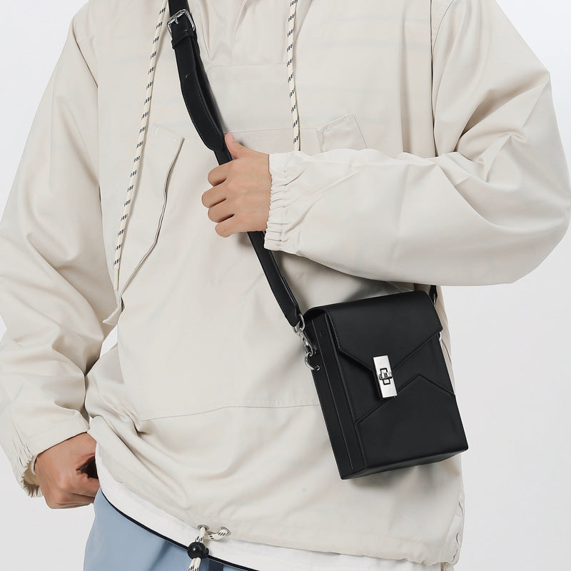 Innovative Men's Design Mobile Box Retro Men's Messenger Bags
