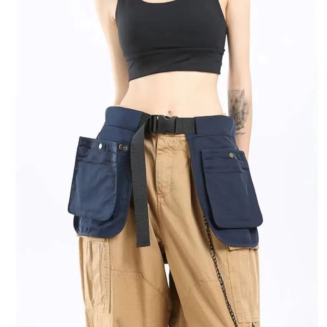 Portable Large Capacity Waterproof Half-length Apron Seal Multifunctional Sport Waist Bag, Accessory Bag