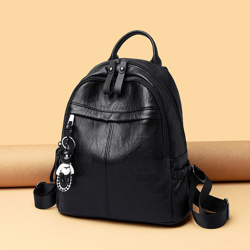 Women's Stylish Textured Mummy Oxford Cloth Korean Women's Backpack