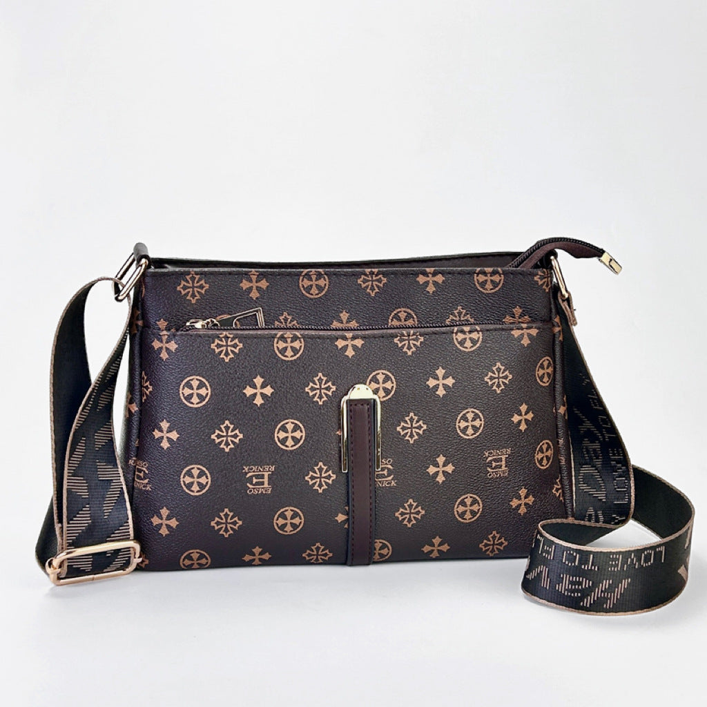 Women's Fox Fashion Elegant Commuter High Sense Large Capacity Shoulder Bags