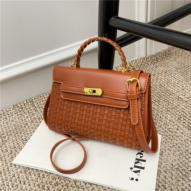 Women's Simple Fashion Western Style High Sense Small Square Bags