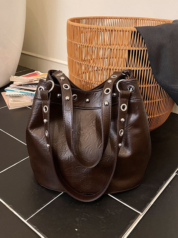Women's Large Capacity High-grade Soft Leather Retro Women's Shoulder Bag