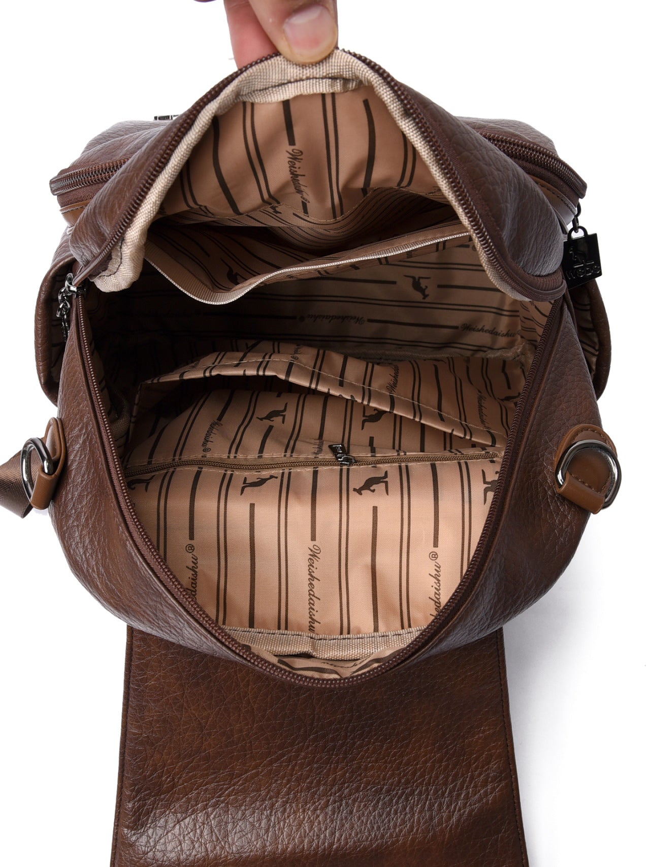 Women's Vintage Soft Leather Leisure Versatile Large Women's Backpack