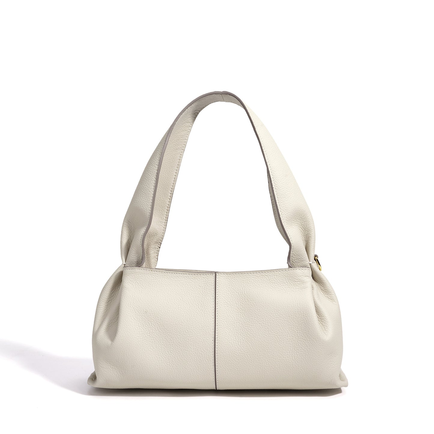Korean Style Design Genuine Leather Commuter High-grade Cloud Baguette Shoulder Bags
