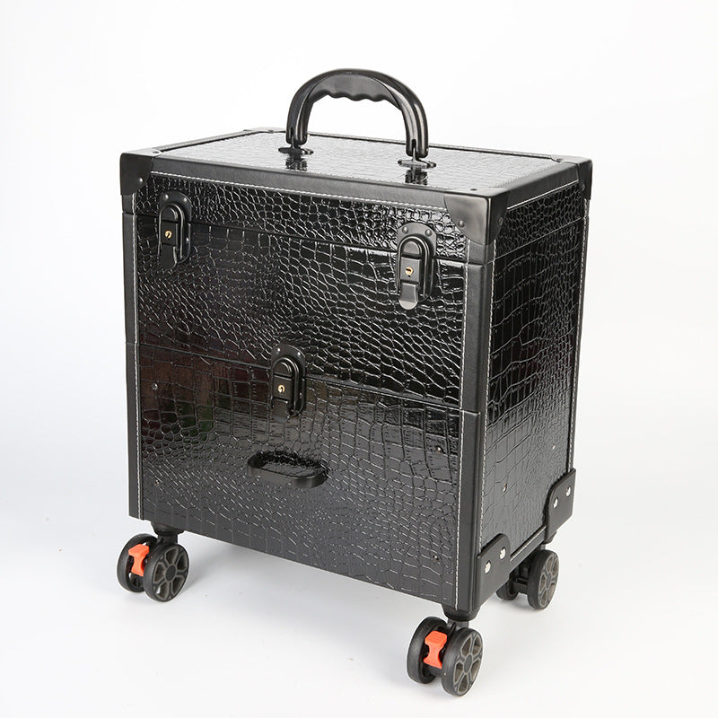 Professional Tattoo Embroidery Nail Beauty Box Brake Large Capacity Storage Cosmetic Cases