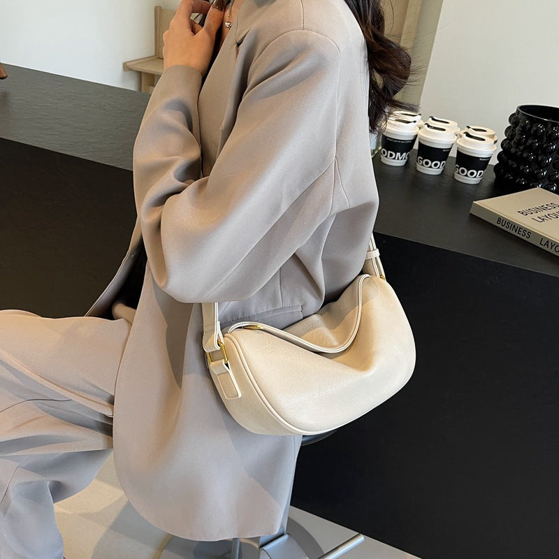 Women's Retro Fashion Soft Surface High Sense Bags