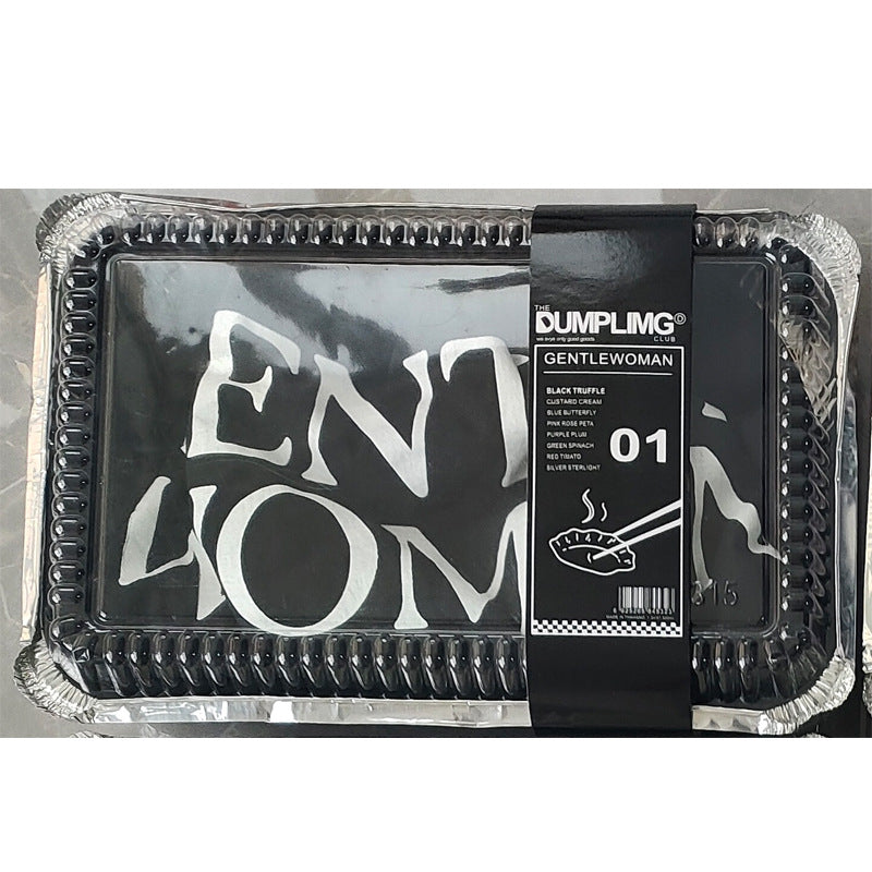 Women's Simple Letter Printing Large Capacity Lady's Underarm Bag