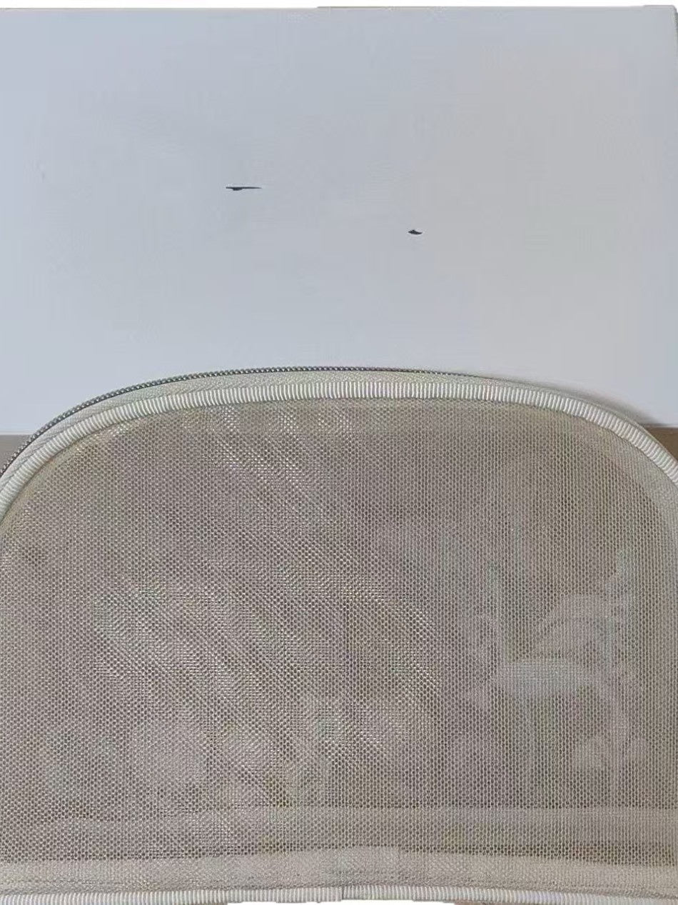 Di Mesh Embroidered Butterfly Portable Storage Makeup Bag