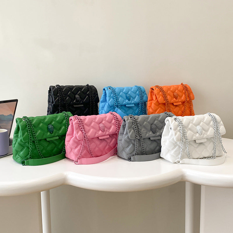 Women's Chic Rhombus Popular Simplicity Everyday Joker Women's Shoulder Bag