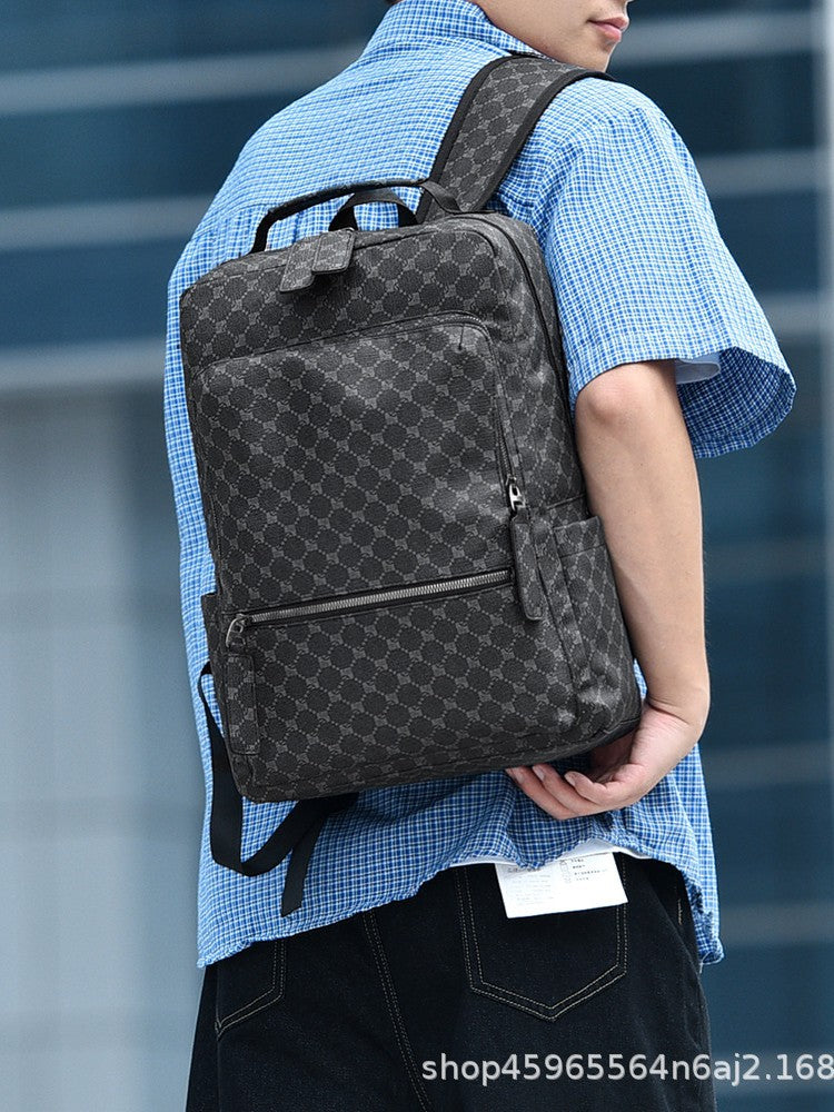 Women's & Men's Large Capacity Korean Style Computer Trendy Leisure Backpack