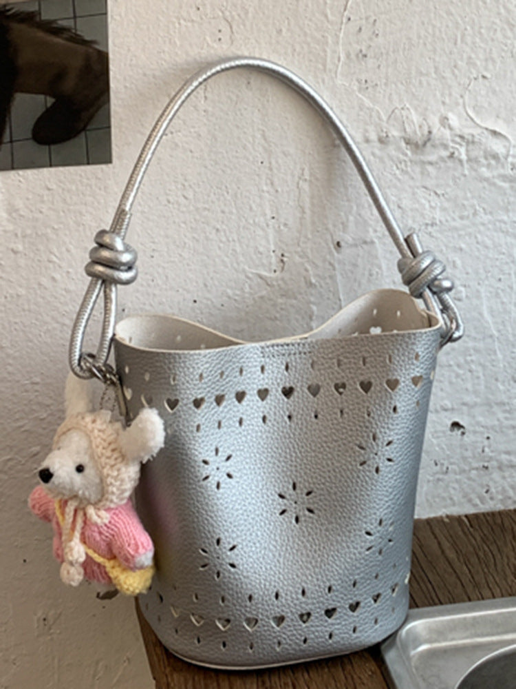 Women's Korean Underarm Springtide Fashion Good-looking Bucket Bag