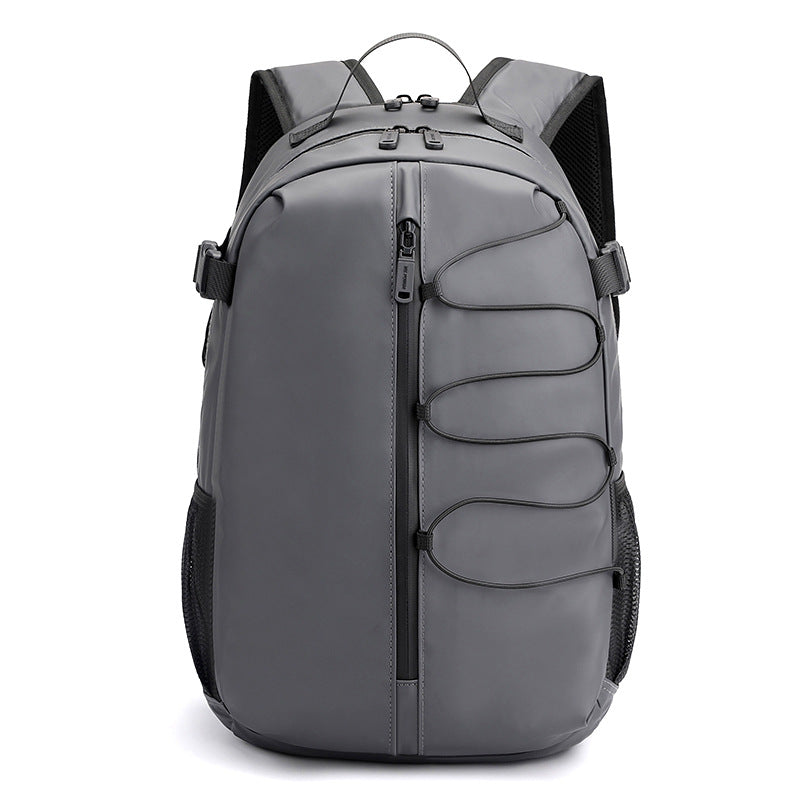 Men's Large Capacity Fashion Simple Business Computer College Leisure Backpack