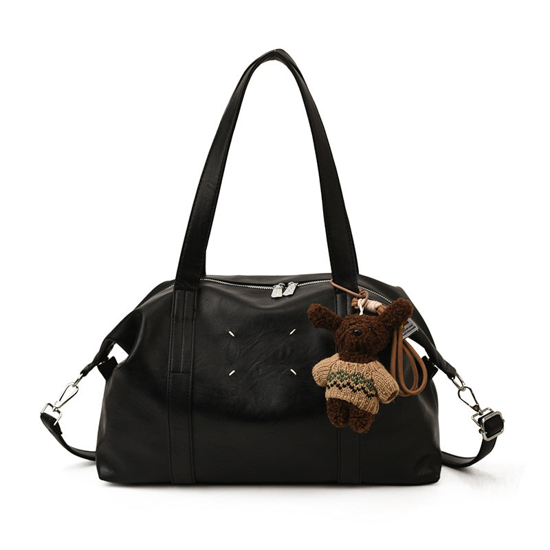 Commuter Simple Retro Large Capacity Underarm Women's Shoulder Bag