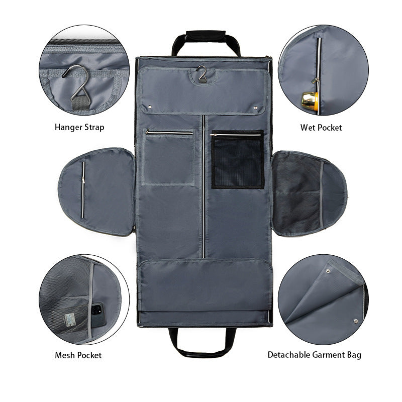 Suit Dustproof Convertible Cloth Folding Storage Garment Backpacks