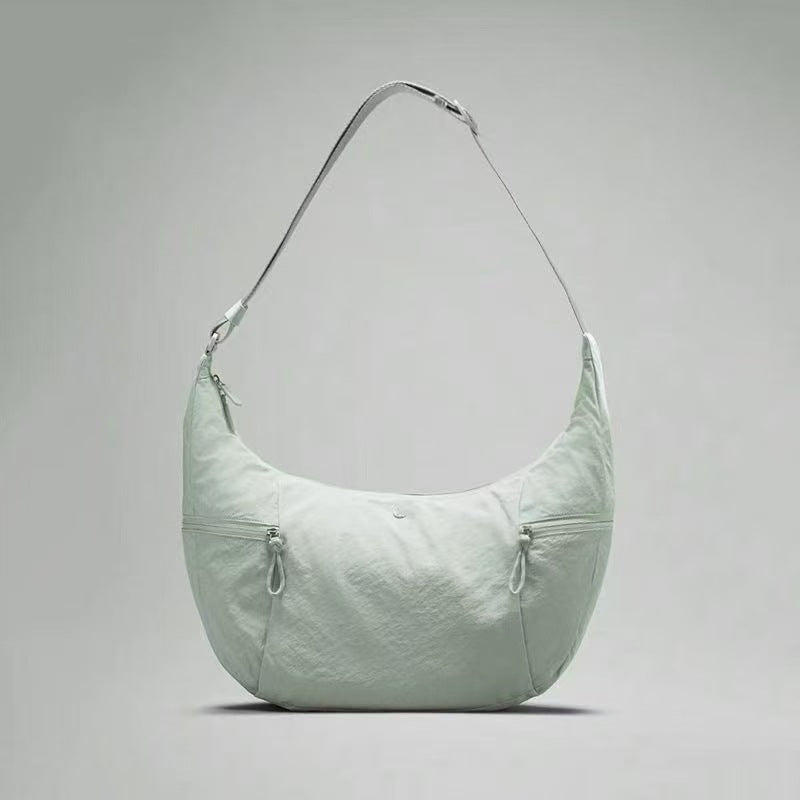 Classy Women's Dumpling Fitness Yoga Croissant Bags