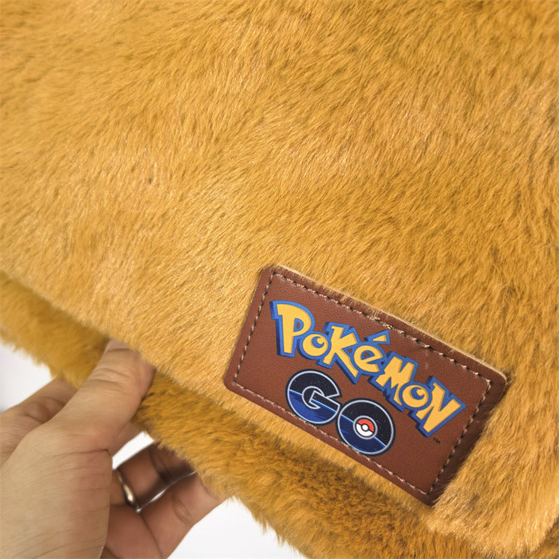 Stylish Comfortable Plush Magic Cartoon Couple Backpacks
