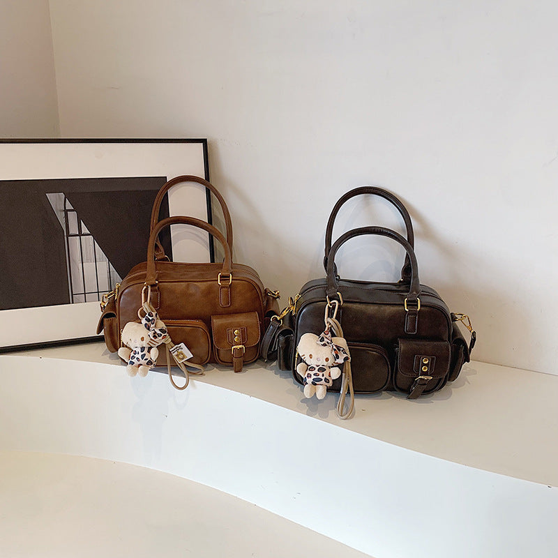 Female Large Capacity Versatile Good-looking Texture Bags