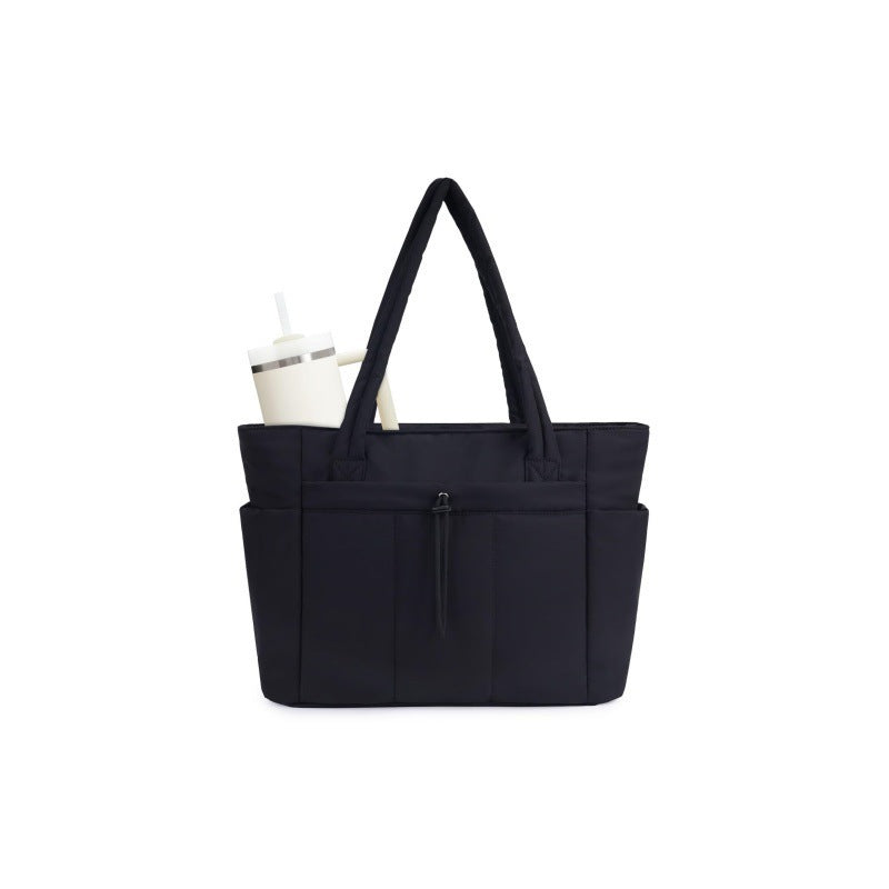 Classy Women's Quilted Large Capacity Computer Tote Bag