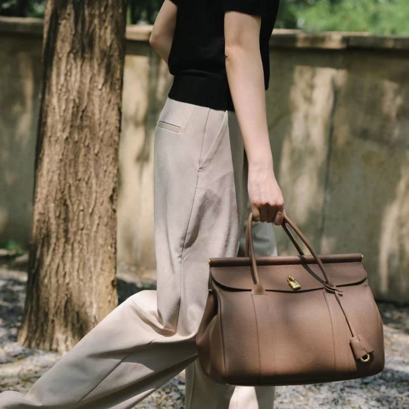 Women's Hot Cowhide Commuter Portable For Tote Bag
