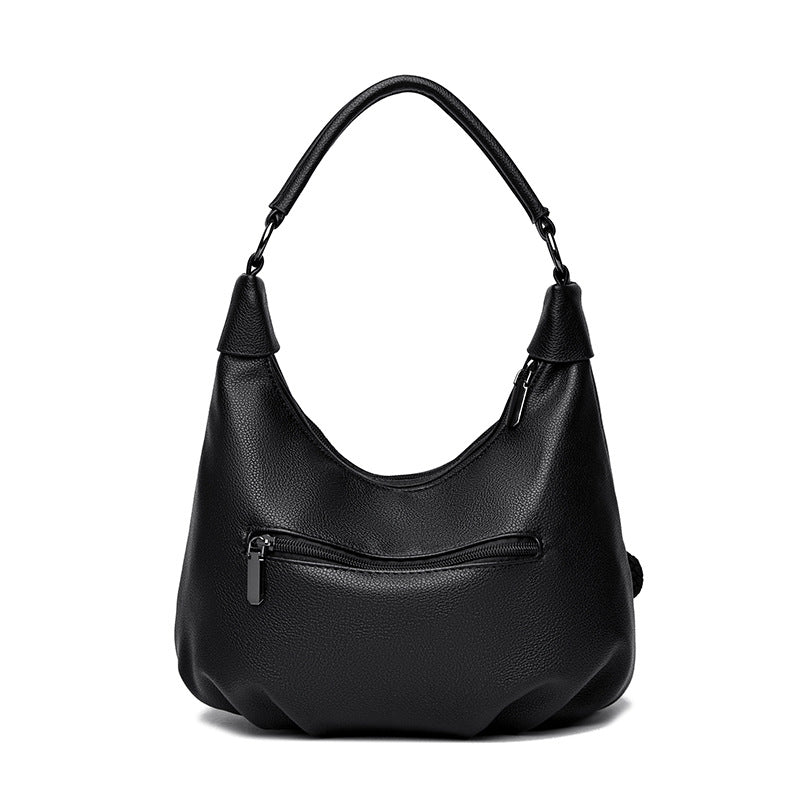 Women's Simple Hobo Korean Style Big Women's Shoulder Bag
