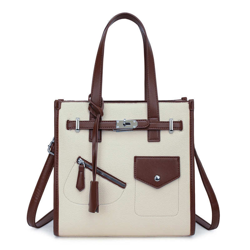 Women's Large Capacity Kelly Simple Western Style Women's Shoulder Bag