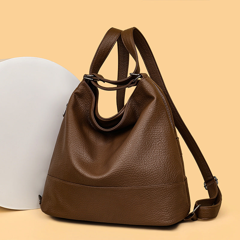 Women's Retro Fashion Commute Large Capacity Women's Backpack