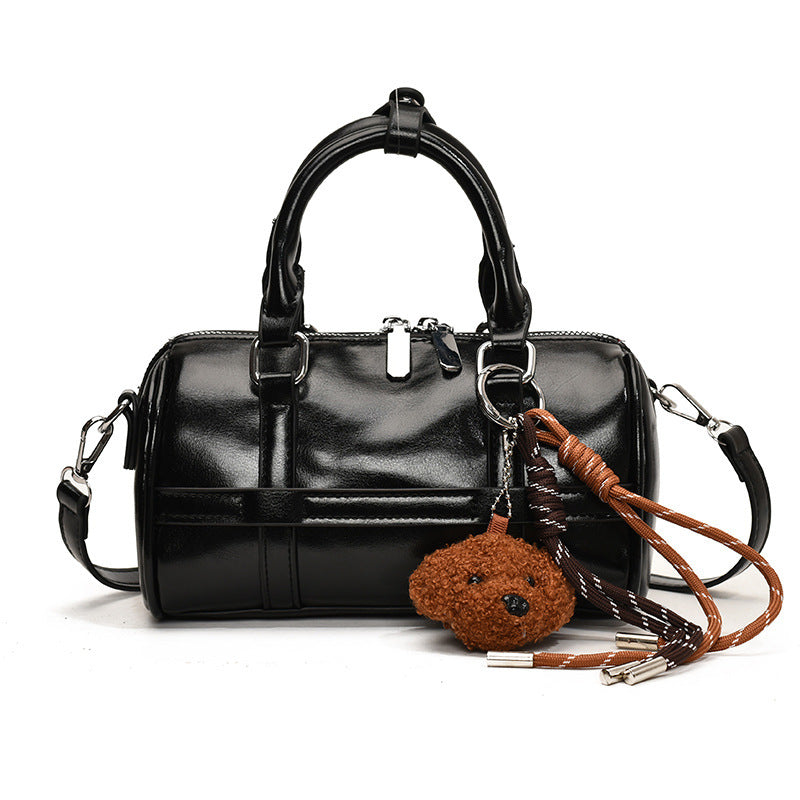 Popular Fashion Advanced Texture Portable Western Style Bucket Bag