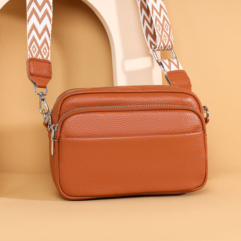 Women's Fashion Multilayer One Large Capacity Texture Women's Shoulder Bag