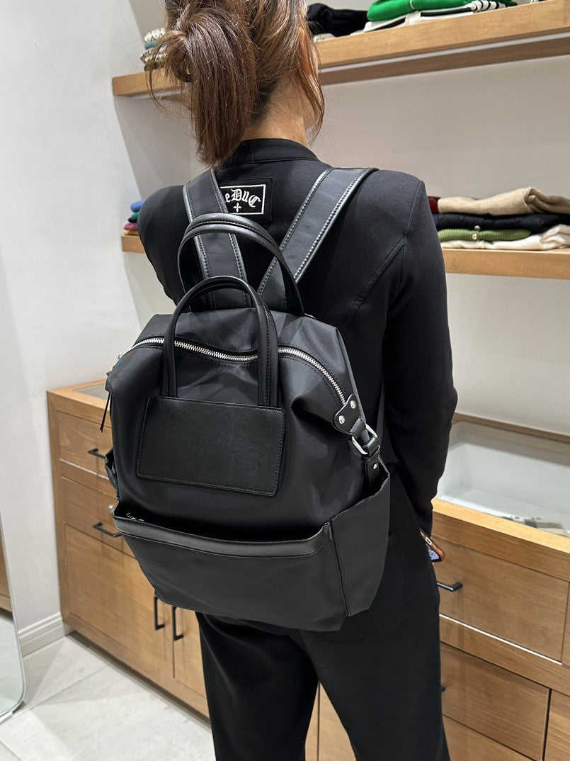 Niche High-grade Fashion Lightweight Large Capacity Nylon Oxford Cloth Canvas Women's Backpack