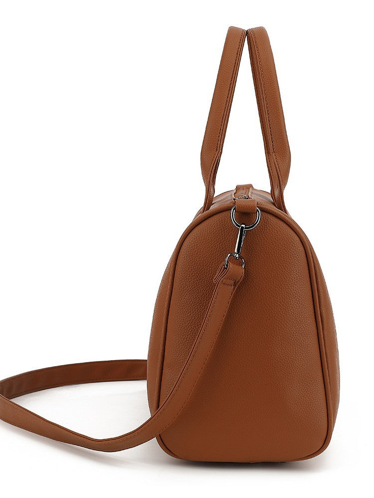 Retro Alphabet Korean Style Portable Large Commuter Women's Messenger Bag
