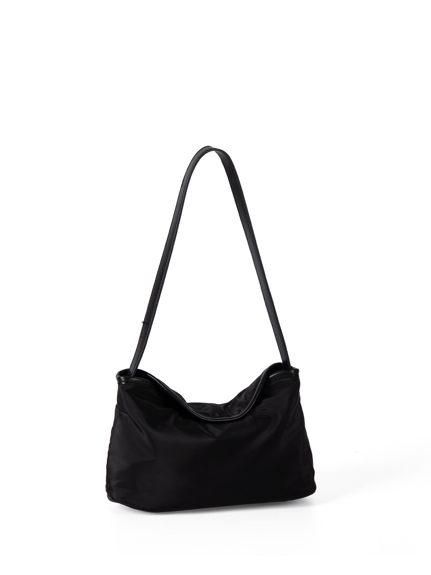 Women's Style Minimalist Solid Color Nylon Material High-grade Fashion Shoulder Bags