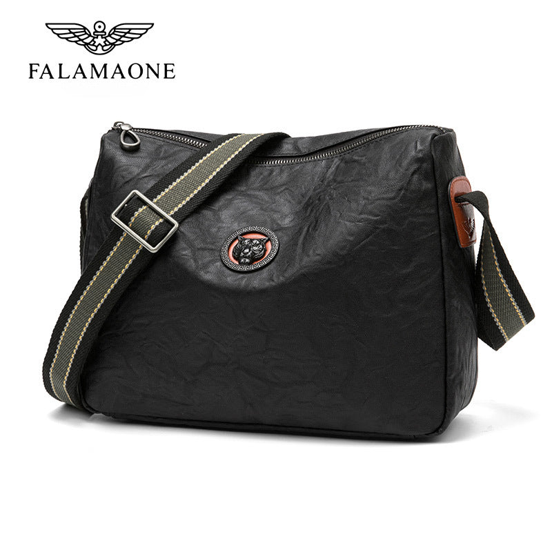 Beautiful Men's Fl Black Fashion Commuter Men's Bags