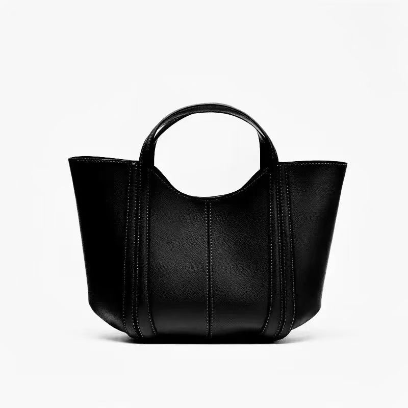 Women's Home Advanced Texture Vegetable Basket Versatile Tote Bag