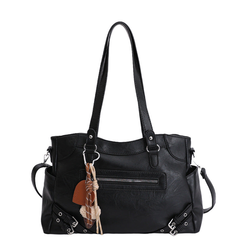 Retro Underarm Large Capacity Female Trendy Western Women's Shoulder Bag