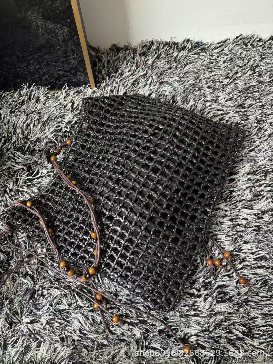 Women's Straw Woven Chinese Style Fashion Bags